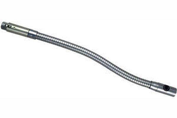 Shure G18-CN 18" Gooseneck with Attached Female XLR Connector, Chrome - Creation Networks