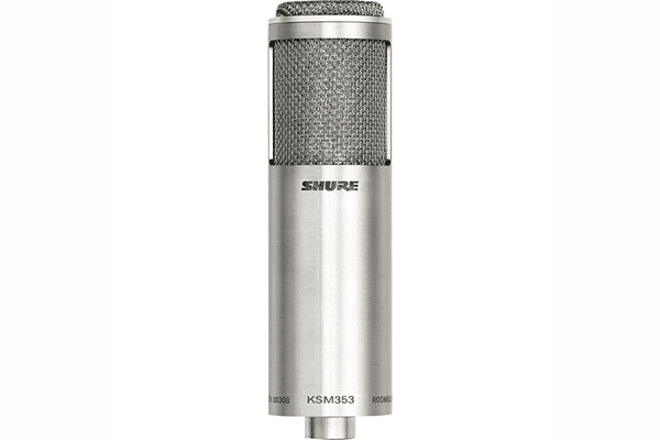 Shure KSM353/ED Premier Bi-Directional Ribbon Microphone with Roswellite™ Ribbon Technology - Creation Networks