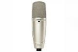 Shure KSM44A/SL Multi-Pattern, Large Diagphragm, Side-Address Condenser Studio Microphone (Cristal) Microphones Shure