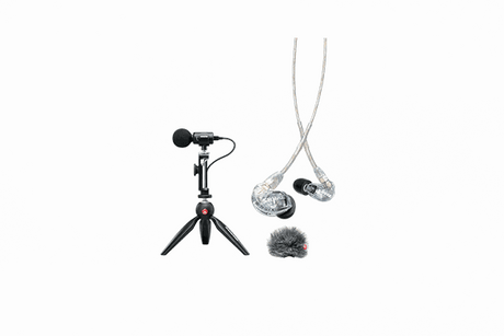 Shure MV88+SE215-CL Portable Videography Bundle - Creation Networks