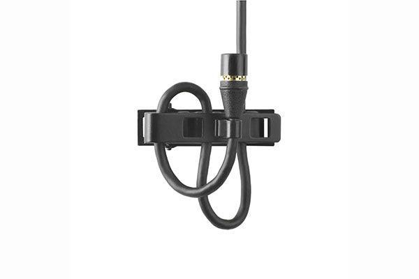 Shure MX150B Microflex Cardioid Subminiature Lavalier Microphone (Black) - Creation Networks