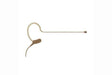 Shure MX153C/O-TQG Omnidirectional Earset Headworn Microphone (Cocoa) - Creation Networks