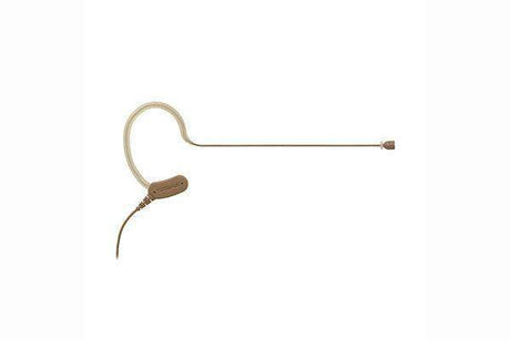 Shure MX153C/O-TQG Omnidirectional Earset Headworn Microphone (Cocoa) - Creation Networks