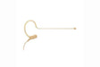 Shure MX153T/O-TQG Omnidirectional Earset Headworn Microphone (Tan) - Creation Networks