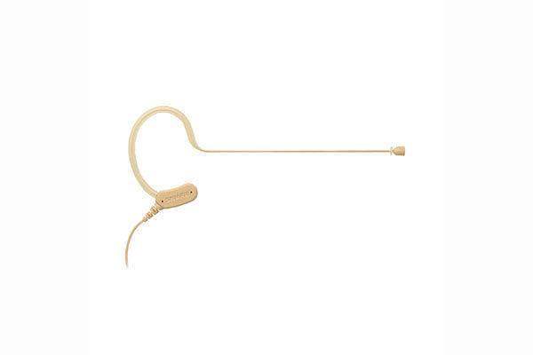 Shure MX153T/O-TQG Omnidirectional Earset Headworn Microphone (Tan) - Creation Networks
