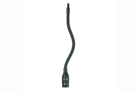 Shure MX202BP Plate Mount Cardioid Hanging Condenser Microphone (Black) - Creation Networks