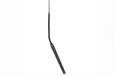 Shure MX202BP/MS Microflex Condenser Overhead Microphone (Mini-Shotgun, Plate-Mount Preamp with Screw Terminals, Black) - Creation Networks