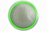 Shure MX395AL/C-LED Microflex Low-Profile Cardioid Boundary Microphone with Logic-Control LED for Installs (Silver) Microphones Shure