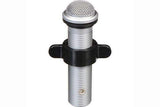Shure MX395AL/O Microflex Low-Profile Omnidirectional Boundary Microphone for Installs (Silver) - Creation Networks