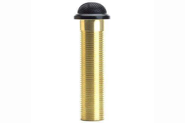 Shure MX395B/O Microflex Low-Profile Omnidirectional Boundary Microphone for Installs (Black) - Creation Networks