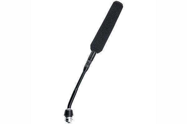 Shure MX405LP/MS 5" Gooseneck Microphone with Mini-Shotgun Condenser Cartridge (Bicolor Status Indicator, No Preamp) - Creation Networks