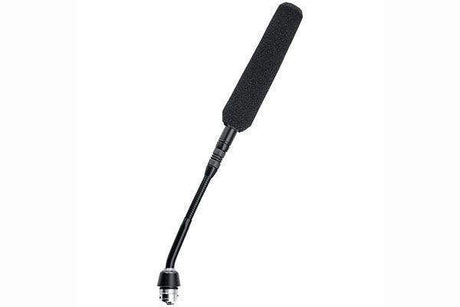 Shure MX405LP/MS 5" Gooseneck Microphone with Mini-Shotgun Condenser Cartridge (Bicolor Status Indicator, No Preamp) - Creation Networks