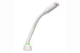 Shure MX405WLP/C-VBDL 5" Shock-Mounted Gooseneck Mic with Cardioid Capsule, No Preamp, and 2-Color LED Ring on Bottom (White) - Creation Networks