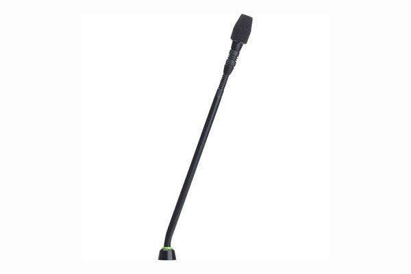 Shure MX410LP/S 10" Gooseneck Mic with Supercardioid Capsule, No Preamp, and 2-Color LED Ring on Bottom (Black) - Creation Networks
