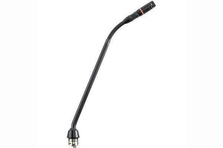 Shure MX410RLP/C 10" Gooseneck Mic with Cardioid Capsule, No Preamp, and Red LED Ring on Top (Black) - Creation Networks
