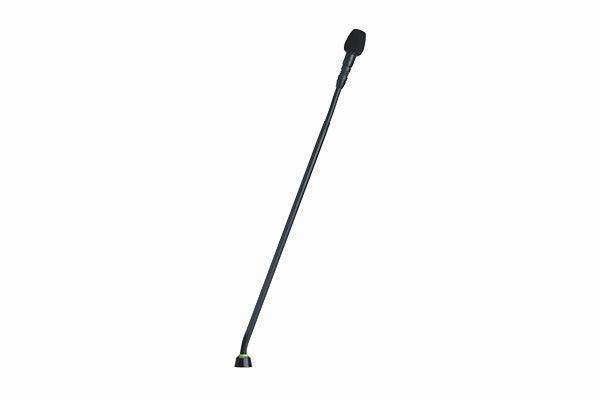 Shure MX415RLP/C 15" Microflex Modular Gooseneck Microphone with Cardioid Cartridge, Top Light Ring (Black, No Preamp) - Creation Networks