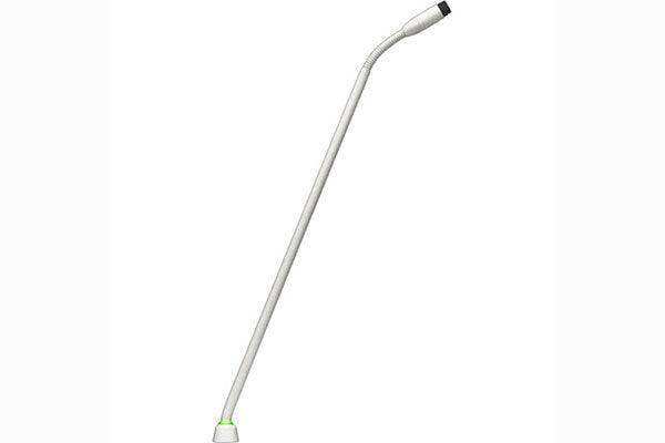 Shure MX415WLP/N 15" Gooseneck Mic with No Capsule, No Preamp, and 2-Color LED Ring on Bottom (White) Microphnes Shure