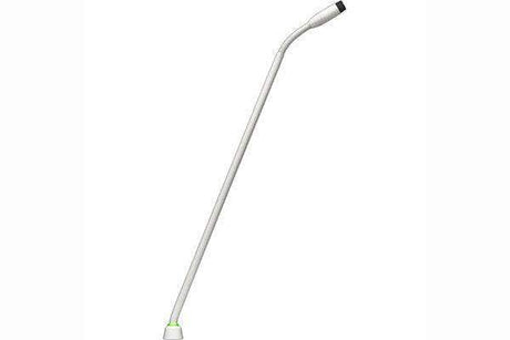 Shure MX415WLP/N 15" Gooseneck Mic with No Capsule, No Preamp, and 2-Color LED Ring on Bottom (White) - Creation Networks