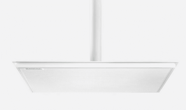 Shure MXA920W-S Square Ceiling Array Microphone (White, Square) - Creation Networks