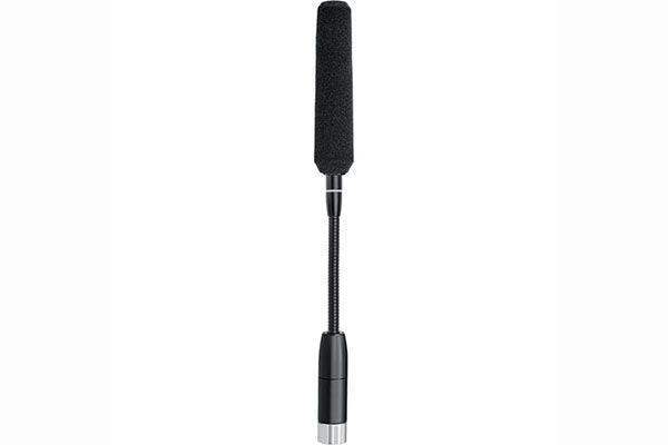 Shure MXC406/MS 6" Ten-Pin Gooseneck, LED Ring, Single Bend at Base, Lobar Mini-Shotgun Cartridge - Creation Networks