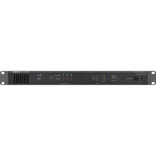 Shure MXWANI4 4-Channel Audio Network Interface - Creation Networks