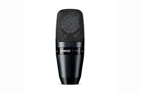 Shure PGA27-LC Large-diaphragm side-address cardioid condenser microphone with shock-mount and carrying case - less cable - Creation Networks