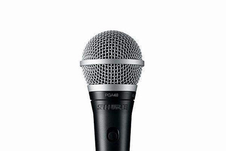 Shure PGA48-QTR Cardioid dynamic vocal microphone - XLR-QTR cable - Creation Networks