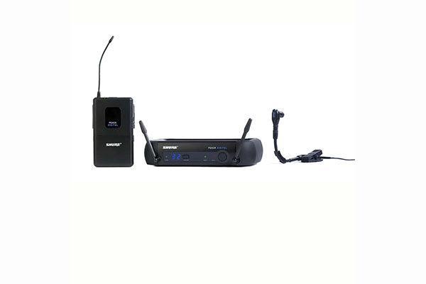 Shure PGXD14/BETA98H-X8 Digital Wireless System with Beta 98H/C Clip On Condenser Instrument Microphone - Creation Networks