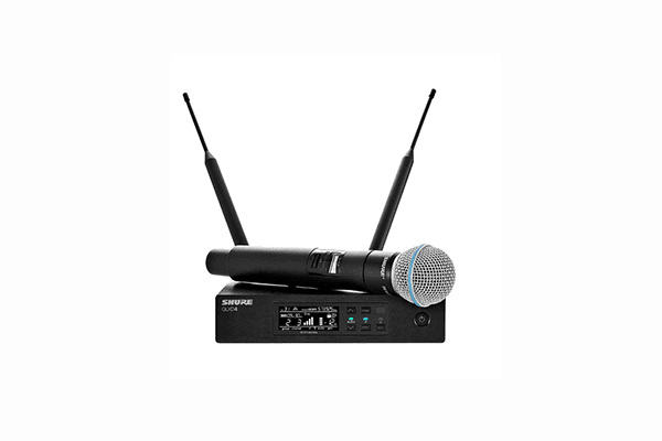 Shure QLXD24/B58 QLX-D Series Single-Channel Digital Wireless Mic System with Beta 58A Handheld - Creation Networks