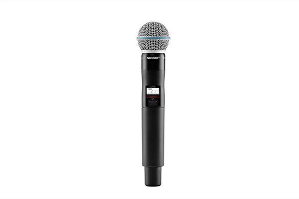 Shure QLXD2/B58 Handheld Transmitter with Beta®58A Microphone - Creation Networks