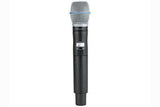 Shure QLXD2/B87A Handheld Transmitter with Beta87A Microphone Microphones Shure