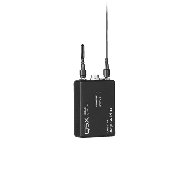 Shure QTAD10A Q5X AquaMic Waterproof Bodypack Wireless Transmitter - Creation Networks