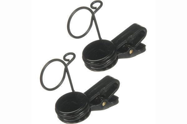 Shure RK183T1 Single Mount Tie-Clips for MX183, MX184, MX185, WL183, WL184, and WL185 (Contains Two) - Creation Networks