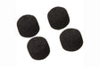 Shure RK261BWS Black Small Foam Windscreens for SM84, MX183, MX184, MX185, WL84A, WL183, WL184, WL185 (Contains Four) - Creation Networks