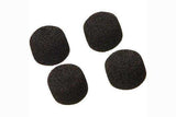 Shure RK261BWS – Black Foam Windscreens for Lavalier Microphones (4-Pack) Microphones Shure