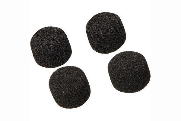 Shure RK261BWS Black Small Foam Windscreens for SM84, MX183, MX184, MX185, WL84A, WL183, WL184, WL185 (Contains Four) - Creation Networks