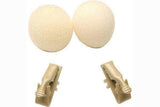 Shure RK304T – Tan Foam Windscreens and Tie Clips for SM93 and WL93 (2 of Each) Microphones Shure