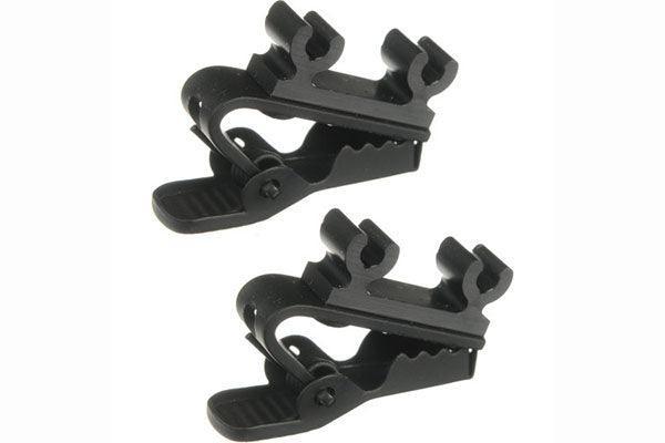 Shure RK307DB Dual Mount Tie Clips for SM93 and WL93T (Contains Two) - Creation Networks