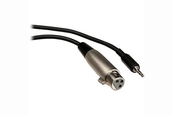 Shure RP325 10' Sound Card Interface Cable, XLRF to 3.5mm Stereo Phone Plugs - Creation Networks