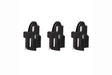 Shure RPM40SVM/B BLACK VAMPIRE STICKY CLIP, QTY. 3 - Creation Networks