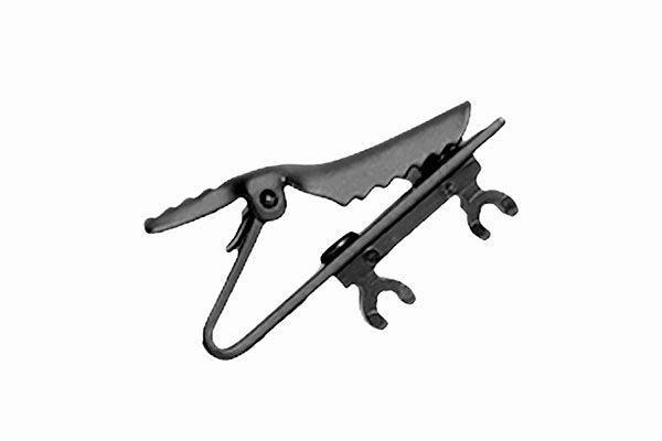 Shure RPM500 Black Swiveling Lapel and Dual Tie Clips for WL50, WL51, MC51B (Contains Two of Each) - Creation Networks