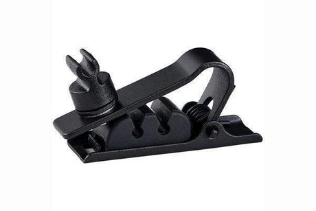 Shure RPMDL4DTC/B DUAL TIE CLIP, BLACK, QTY. 3 - Creation Networks
