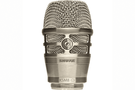 Shure RPW170 KSM8 Dualdyne Cardioid Dynamic Wireless Microphone Capsule (Nickel) - Creation Networks