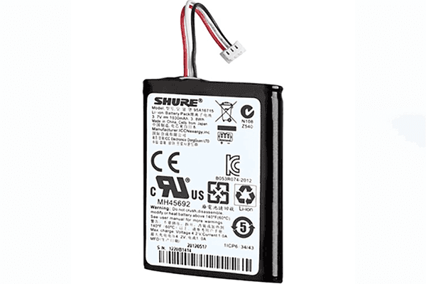 Shure SB901A Replacement Rechargeable Lithium-Ion Battery for Microflex Wireless - Creation Networks