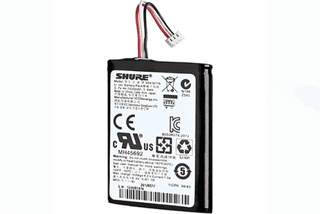Shure SB901A Replacement Rechargeable Lithium-Ion Battery for Microflex Wireless - Creation Networks
