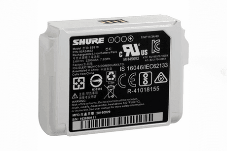 Shure SB910 Battery for ADX1 Transmitter - Creation Networks