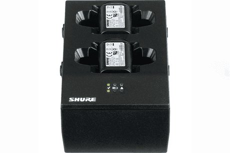 Shure SBC200 2-Bay Battery Charger without Power Supply - Creation Networks