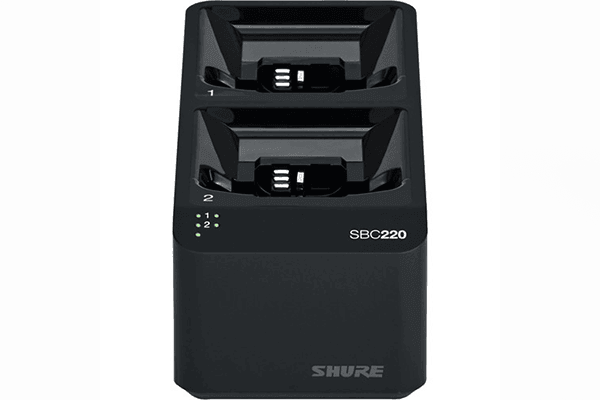 Shure SBC220-US 2 Bay Networked Docking Station - Creation Networks