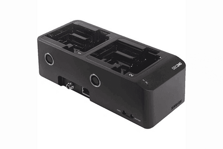 Shure SBC240-US Two-Bay Networked Docking Charger and PS60 Power Supply - Creation Networks