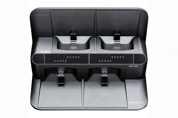 Shure SBC450 4-Bay Networked Charging Station (without Power Supply) - Creation Networks